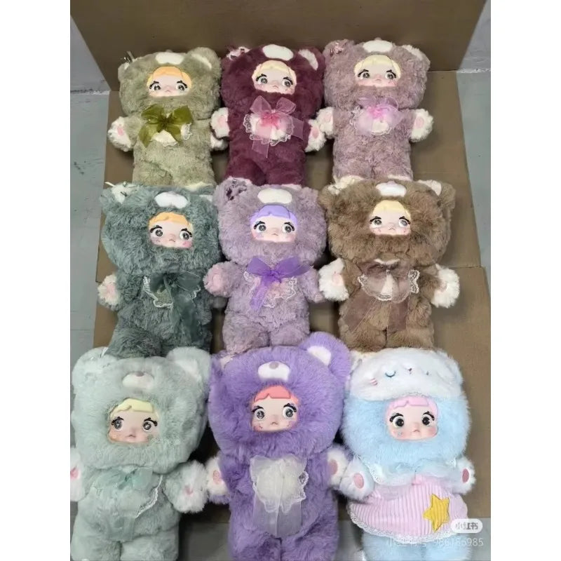 New Genuine 400% Nommi Blind Box Nommi Goodnight Bear Series Vinyl Nommi Doll  Room Decoration Collection Doll Mystery Box Gift