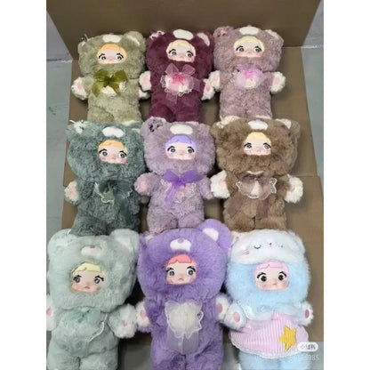 New Genuine 400% Nommi Blind Box Nommi Goodnight Bear Series Vinyl Nommi Doll  Room Decoration Collection Doll Mystery Box Gift