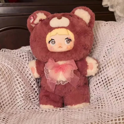 New Genuine 400% Nommi Blind Box Nommi Goodnight Bear Series Vinyl Nommi Doll  Room Decoration Collection Doll Mystery Box Gift